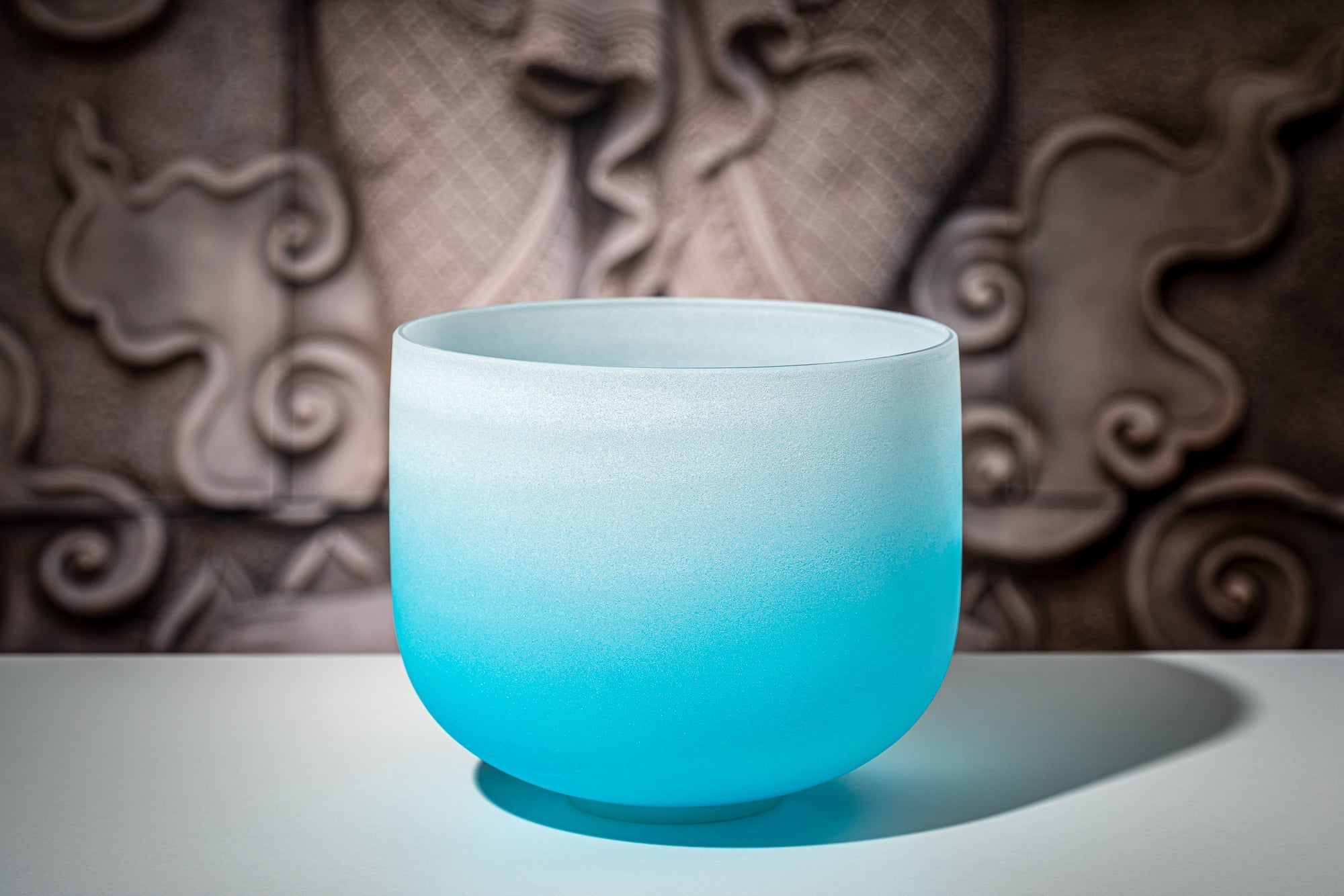 7 Chakra Color Quartz Crystal Singing Bowl Set (8"-14")